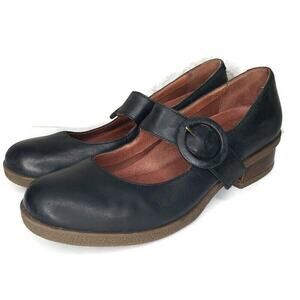 Dansko Black Mary Jane Flats